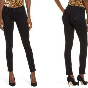 NWOT Hudson Collin Flap Skinny Black Jeans Size 27